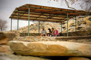 Campingplatzunterstand